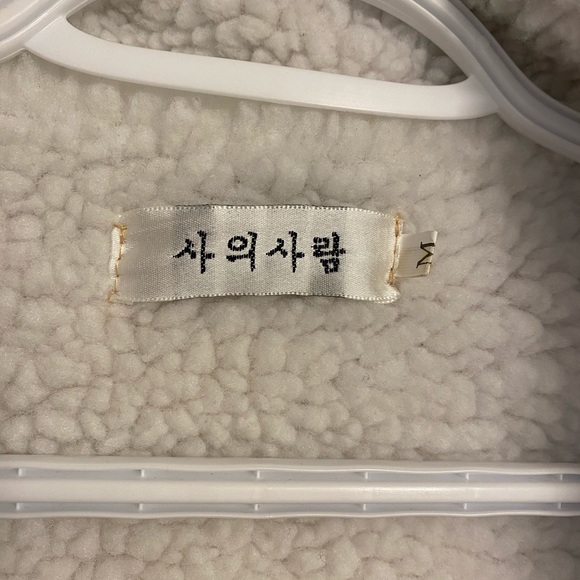 Warm fur winter, corduroy, unisex jacket - Picture 7 of 9